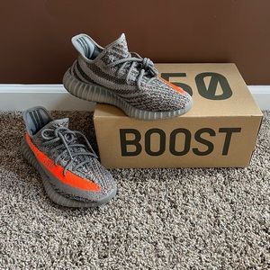 Yeezy Boost 350 Beluga V2 gray and orange 6.5